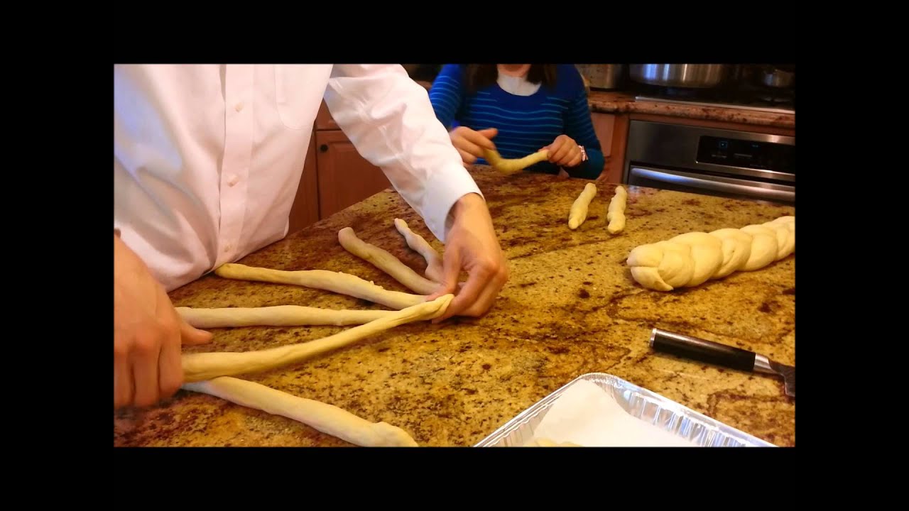 How to Make a Six Braided Challah - A K A Pella (Die Young cover)