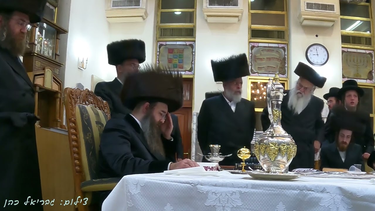 נעילת החג פסח ביי כ"ק אדמו"ר מסאדיגורא ירושלים שליט"א