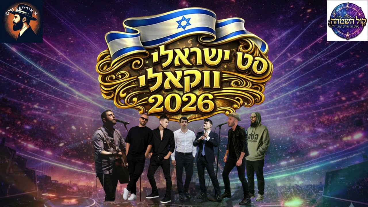 סט להיטים ישראלי ווקאלי 2026 (אקפלה) | Israeli Vocal Hits 2026 - A Cappella Mix