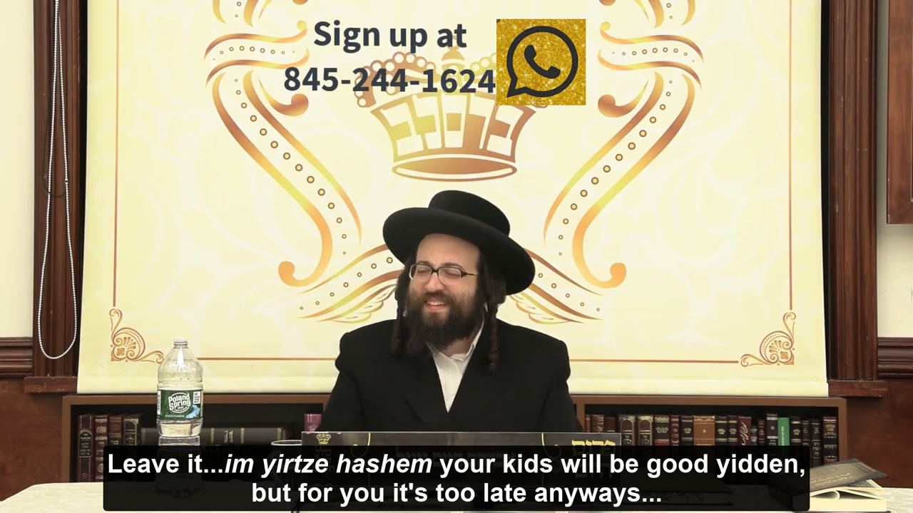 Rabbi Yoel Roth - Stop to hate yourself