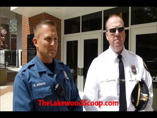 Captain Gregory Meyer and Patrolman Erik Menck following sentencing of their shooter