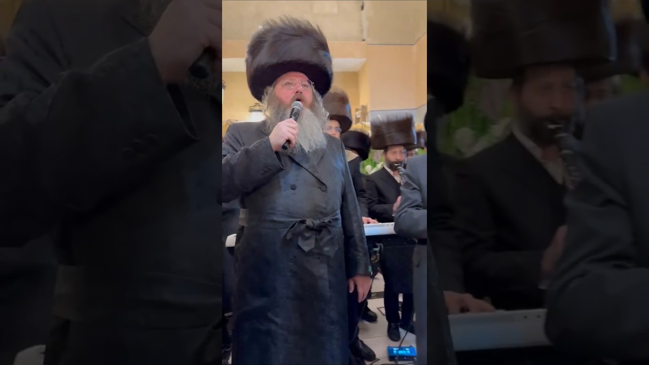 זאנוויל וויינברגר 🎤 מאיר אדלר 🎤 אהרלה סמט 🎤 צביקי לוין 🎹 מרגשים בחופת ביתו של אהרלה סמט 🥹🥹🥹