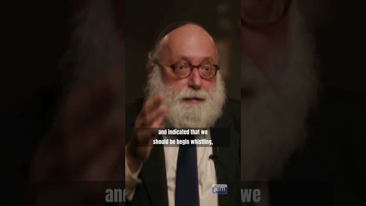 When the Rebbe asked for people to whistle