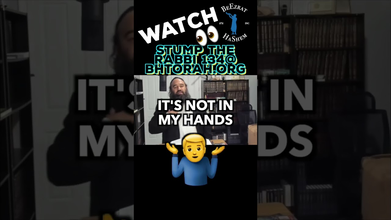 I NEED A SHIDDUCH RABBI!!