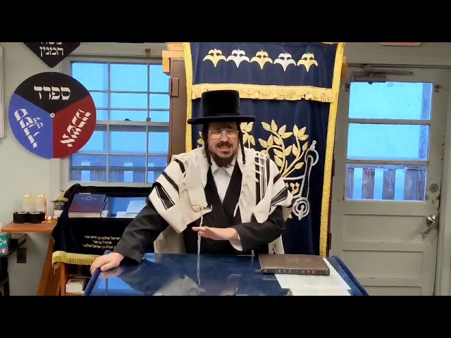 אלף זעירא - רבי עקיבא - Rav Benzion Sneh Yiddish Chizzuk Daily at Scheiner's March 17