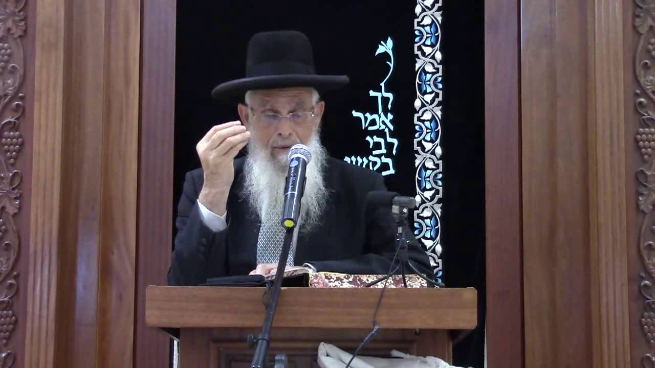 הרב יעקב אריאל -שיעור כללי - טו' סיוון התשע"ו
