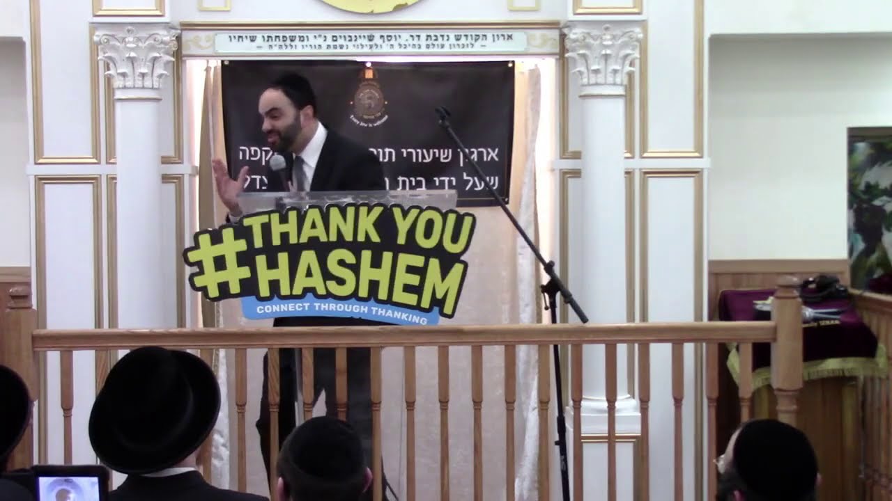 Amazing speech by the renowned Rabbi David Ashear