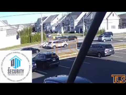 Surveillance video of accident on Cedarbridge Ave