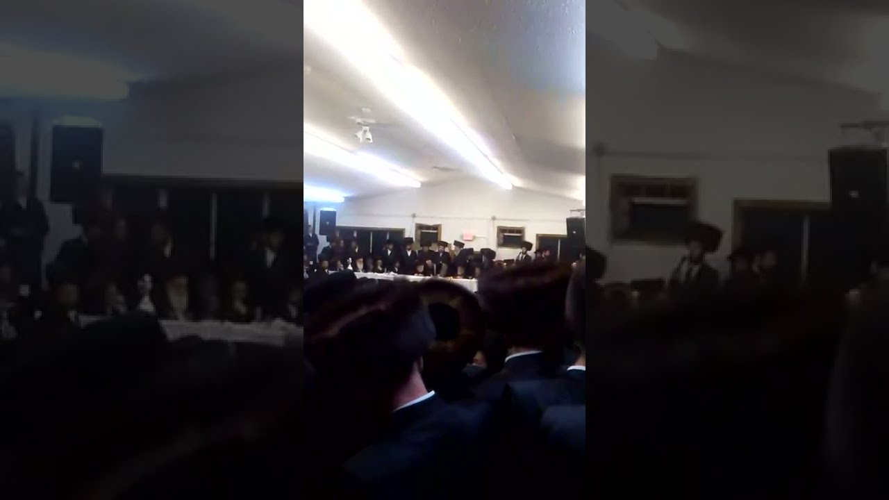 כ"ק אדמו"ר מסקולען זצ"ל אצל מלוה מלכה טיש חלק א