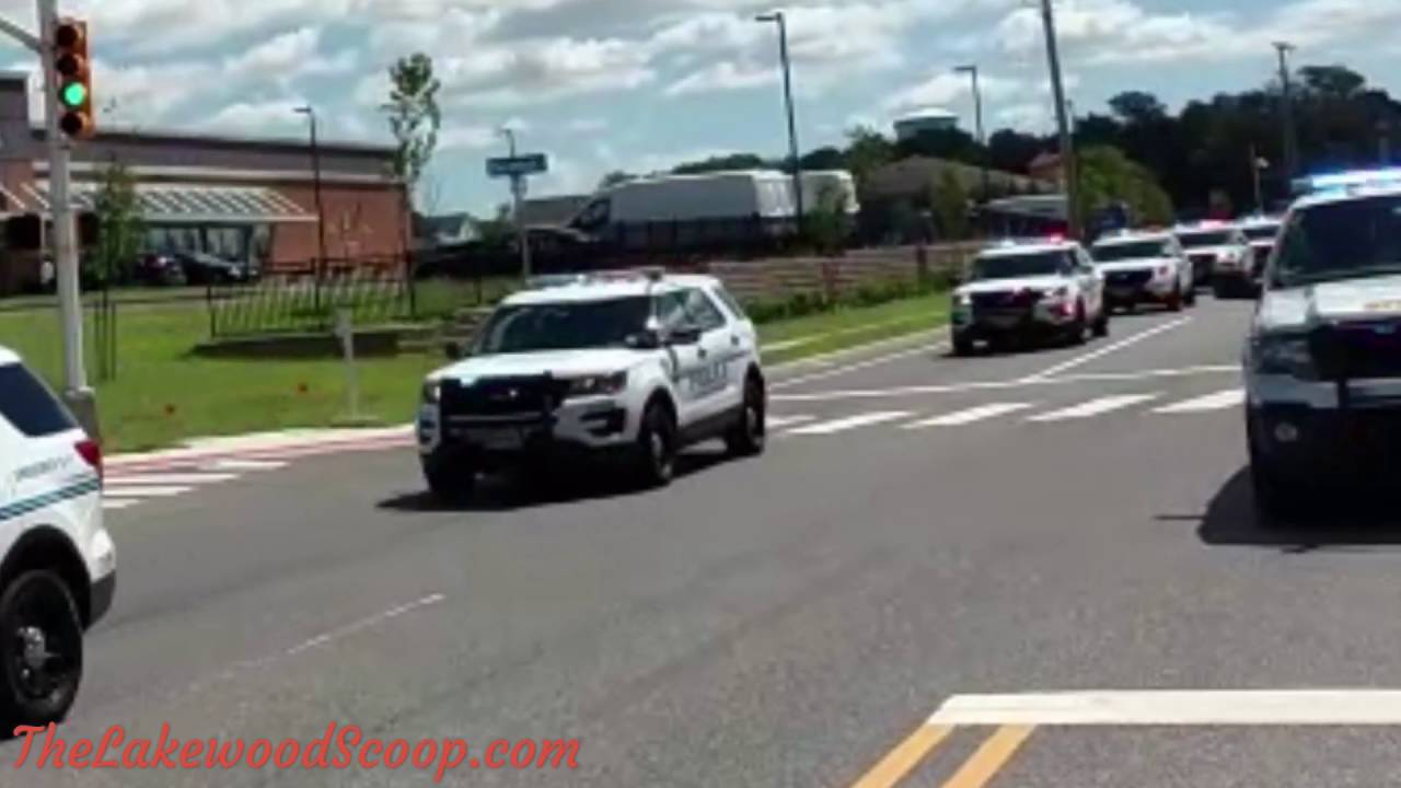 Funeral procession of LPD Officer Craig Lawson