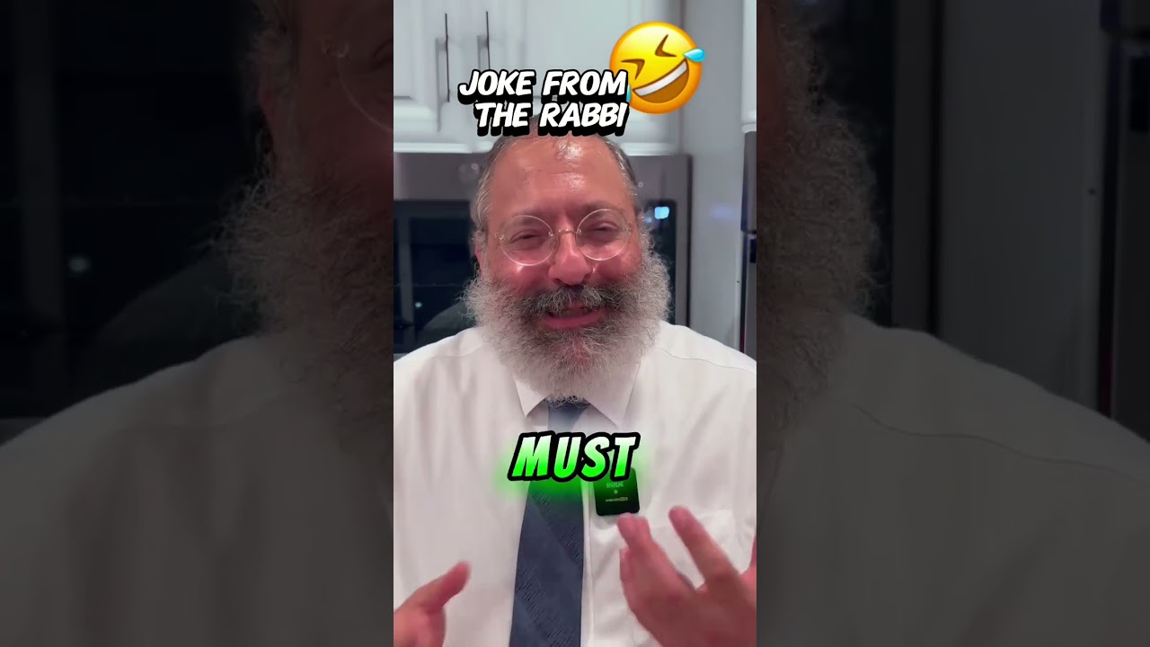 I Hope This Video Puts A Smile On Your Face #joke #jewish #rabbi #art #french #jewishjokes #england