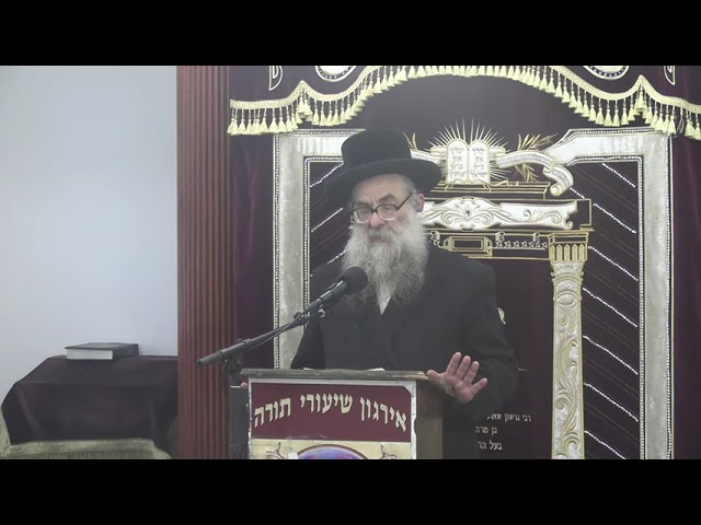 שיעור כללי בהלכות עשיית הסוכה - ר' יהושע העשיל קאצבורג שליט"א