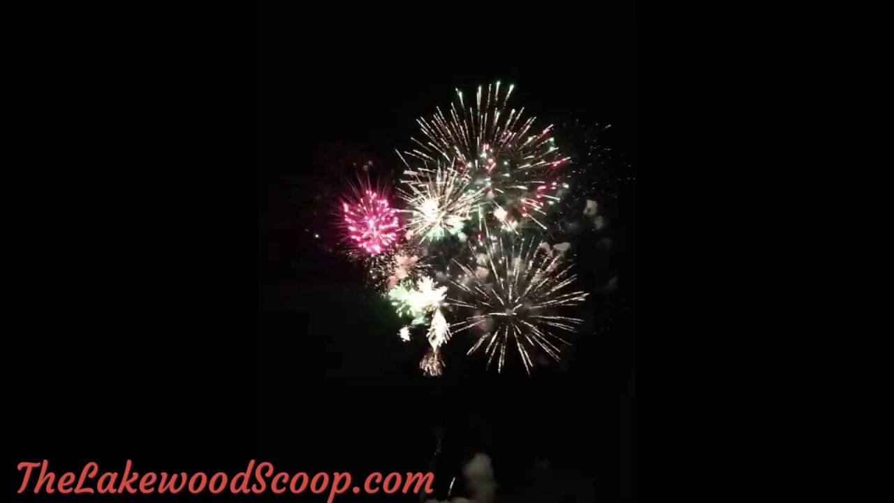 Fireworks Show Lake Carasaljo Lakewood