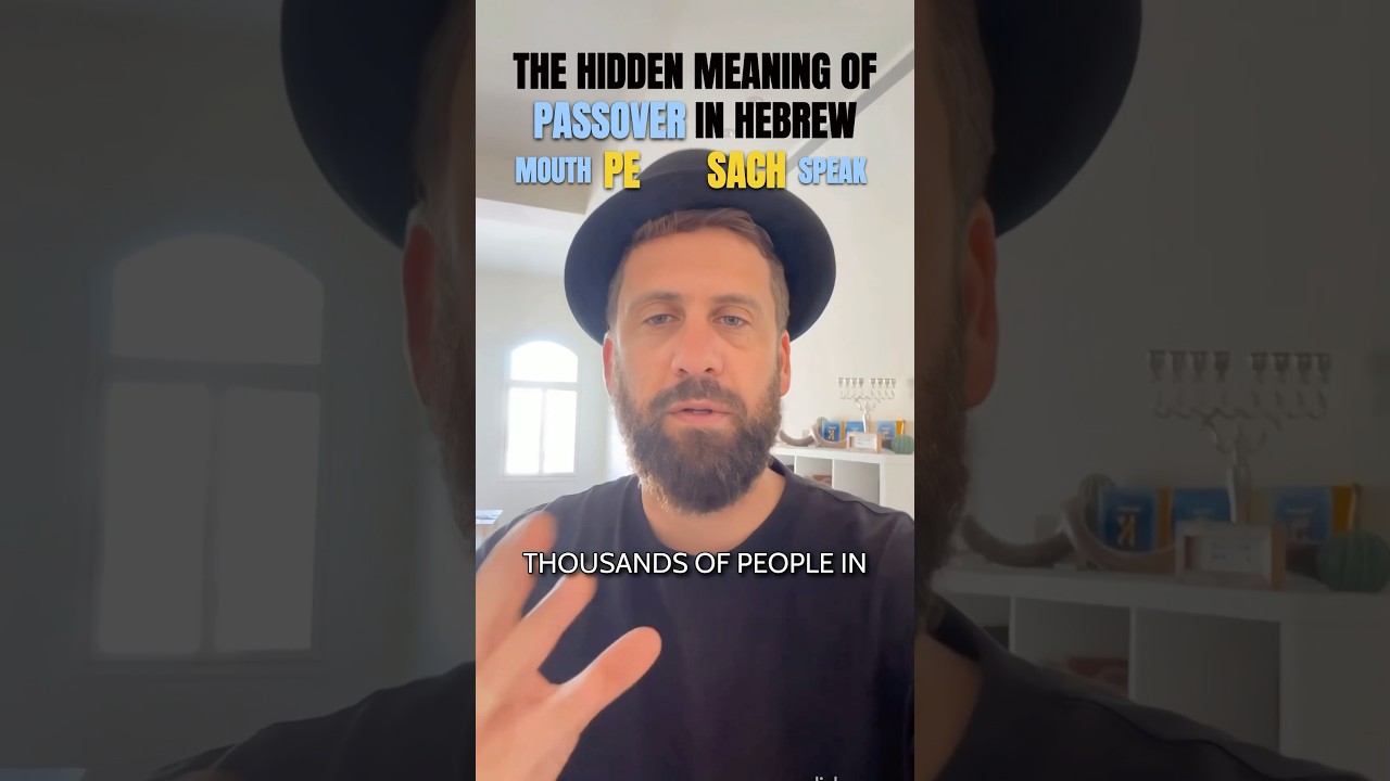 PASSOVER'S HEBREW SECRET EXPLAINED #BibleHebrew #Passover