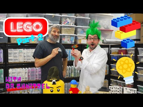 Science Experiments for kids Lego part 2 with Dr. Shnitzel's Wacky Science