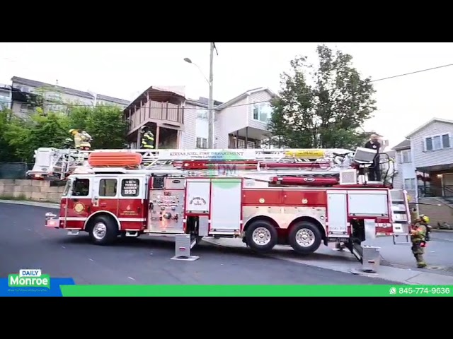 KJFD and Kiryas Joel Hatzalah responded to DA Weider Blvd following reports of smoke in an apt