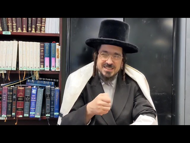 Daily Hebrew Chizzuk from Rabbi Benzion Sneh at Scheiner's July 31