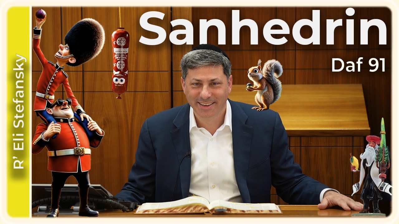 Daf Yomi Sanhedrin Daf 91 by R’ Eli Stefansky