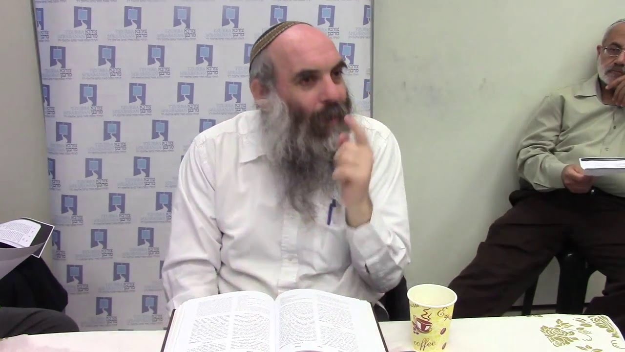 הרב יהושע - שפת אמת פרשת תצוה- ט' אדר א' התשע"ו