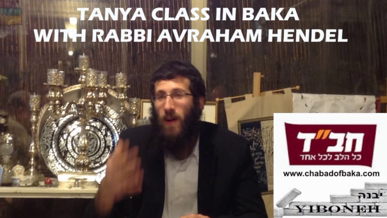 Class 2: Tanya Chapter 1 by Rabbi Avraham Hendel