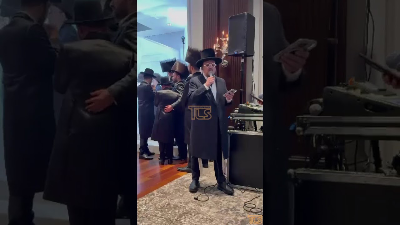 Lipa Schmeltzer and Shulem Lemmer perform heartwarming Chupah of Chosson who just lost his father
