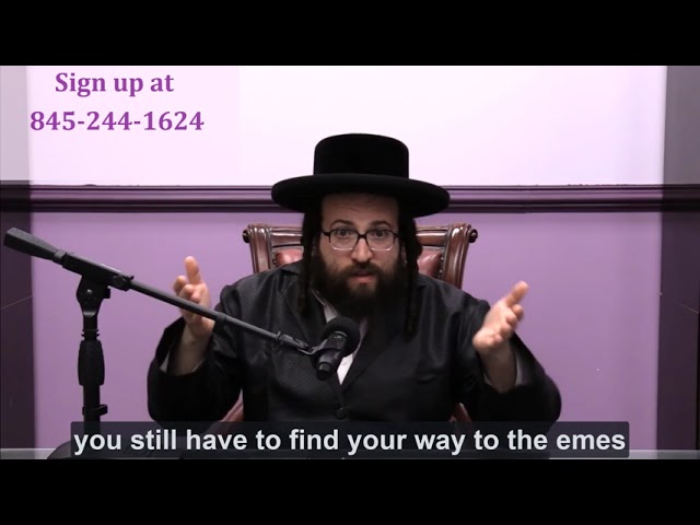 Rabbi Yoel Roth - How do I know if im on the right path in Yiddishkeit?
