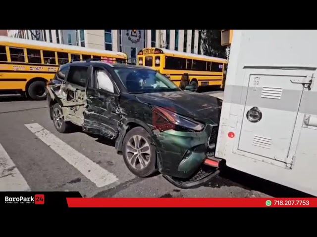 A bus carrying children was involved in an accident at 14th Avenue and 41st Street.