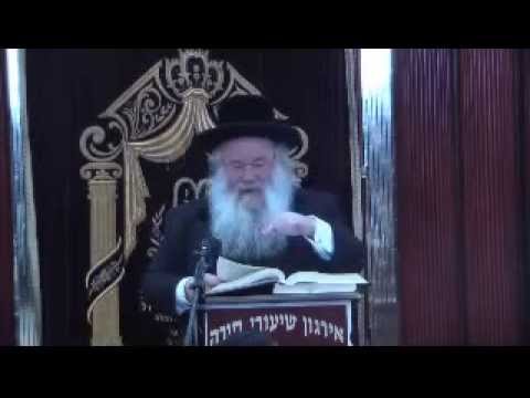 מכירת חמץ - הרה"ג ר' אברהם יפה שלזינגר שליט"א