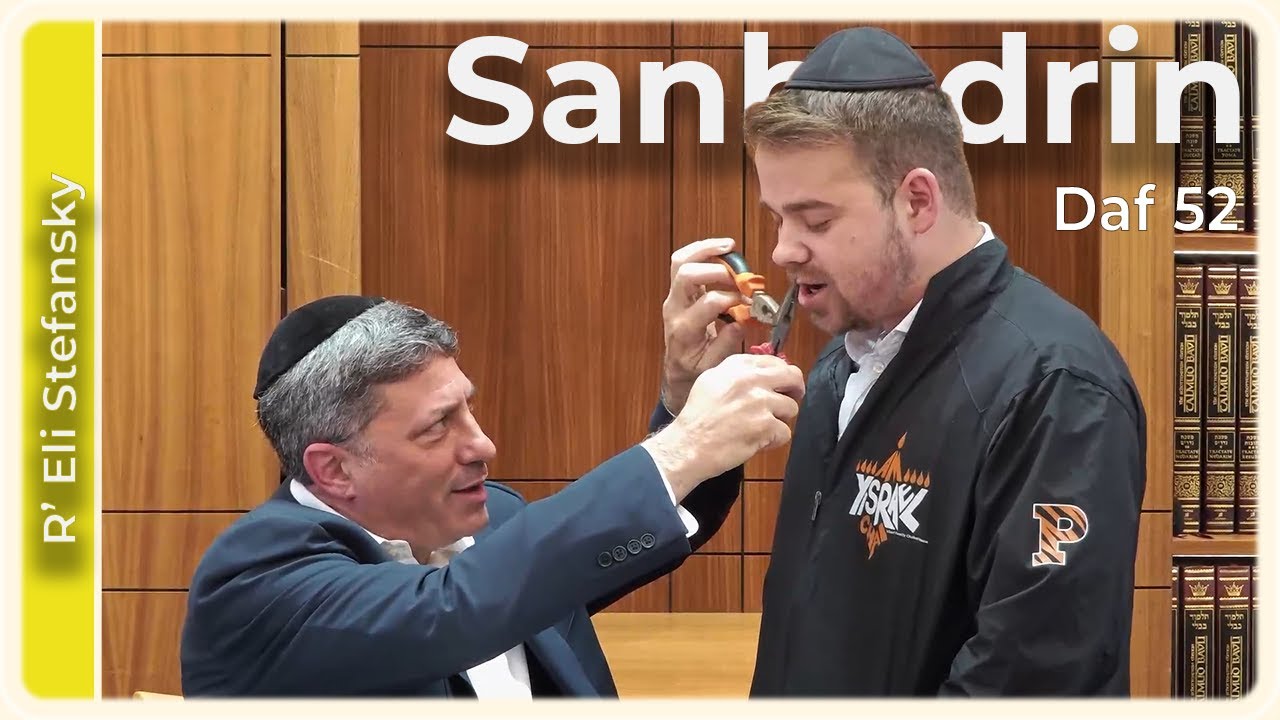 Daf Yomi Sanhedrin Daf 52 by R’ Eli Stefansky