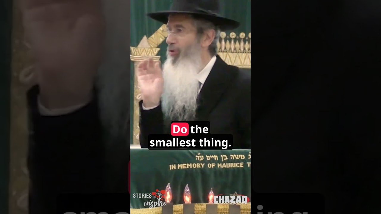 You just need to do the first bit of effort, Hashem will take care of the rest.