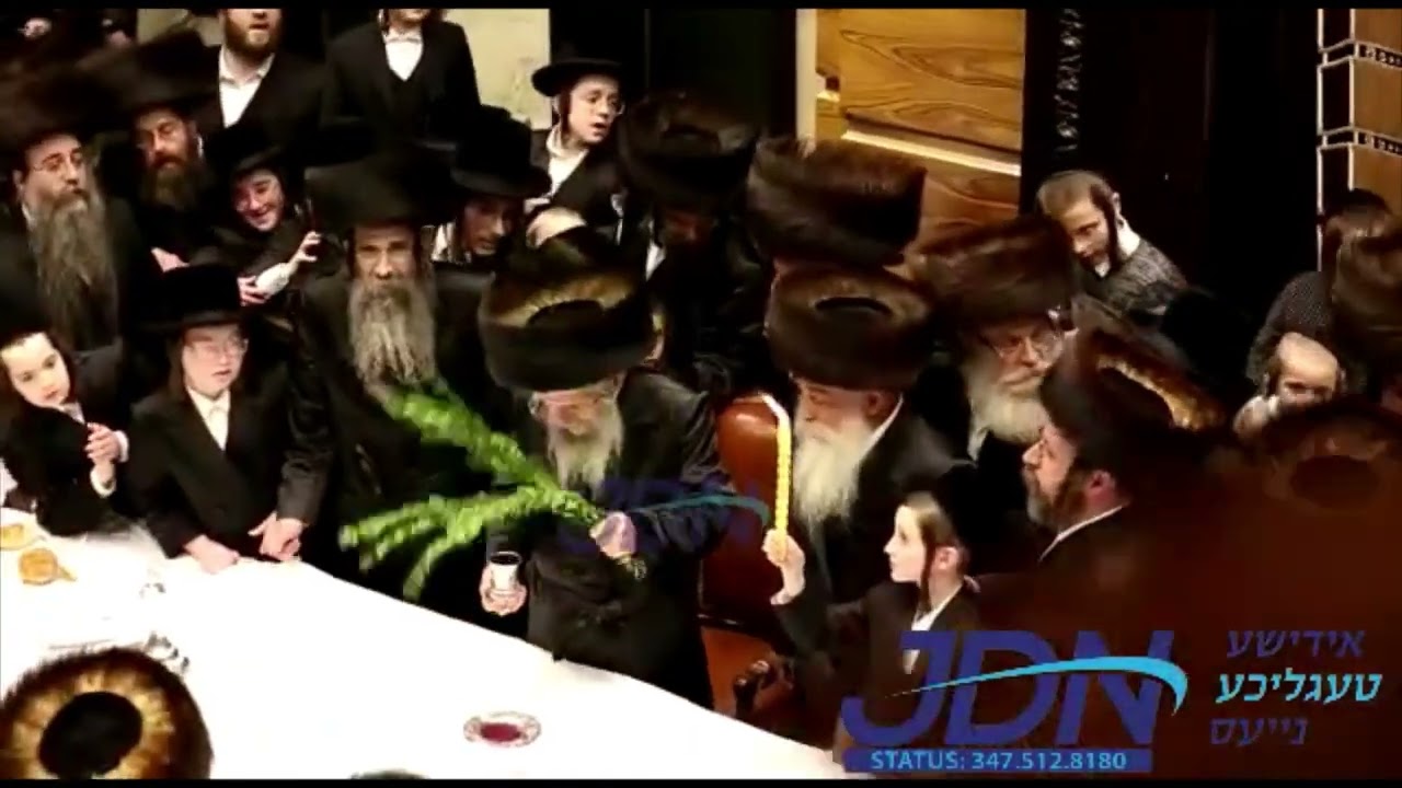 Slonimer Rebbe In Boro Park Motzei Shabbos Pekudei 5782