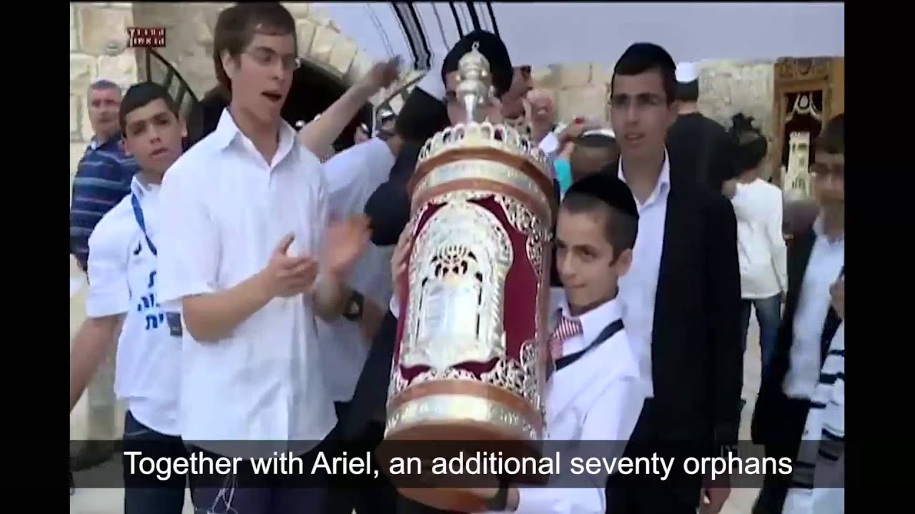 How 70 Orphans Celebrated Their Bar Mitzvahs at the Western Wall and Met the Prime Minister