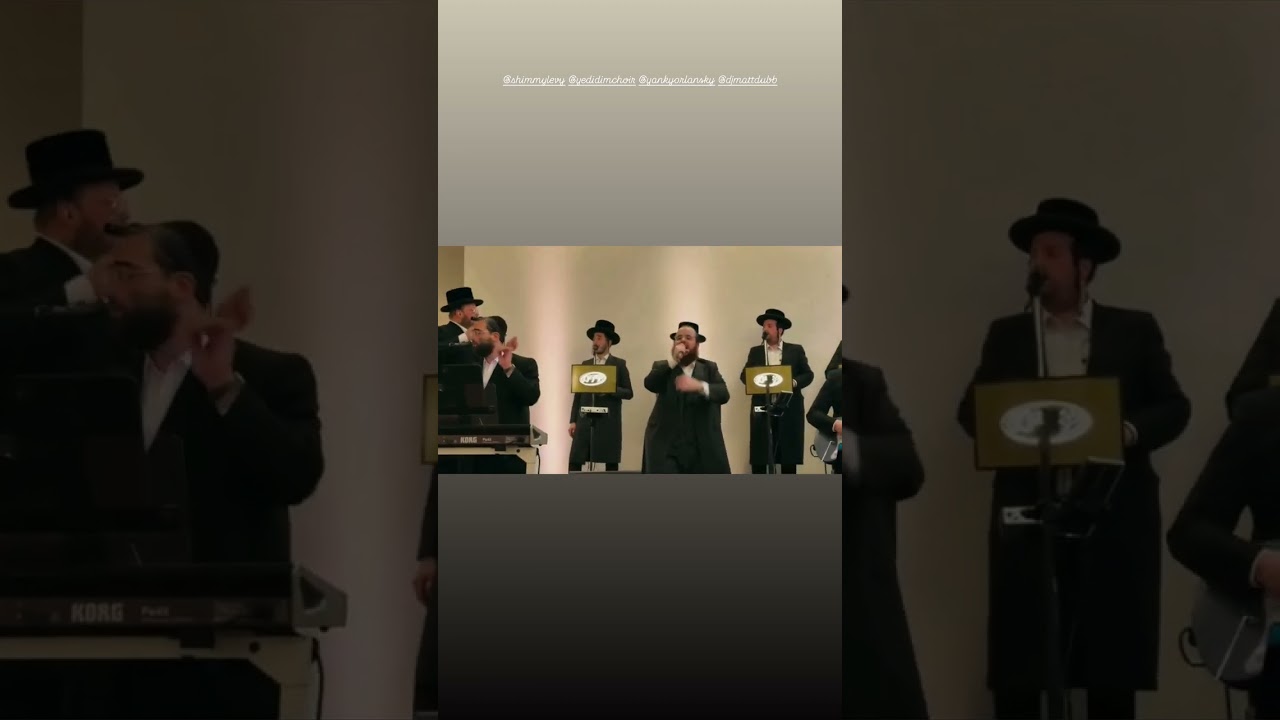Shimmy Levy 🎹 Yidi Bialostozky 🎤 Yedidim Choir 🔥