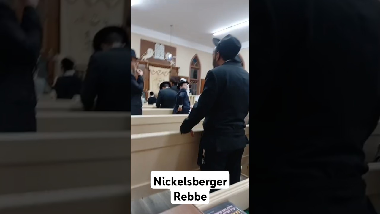 Selichos with the Neckelsberger Rebbe in Woodburn NY