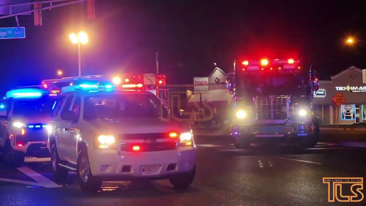 Extrication following accident in Brick