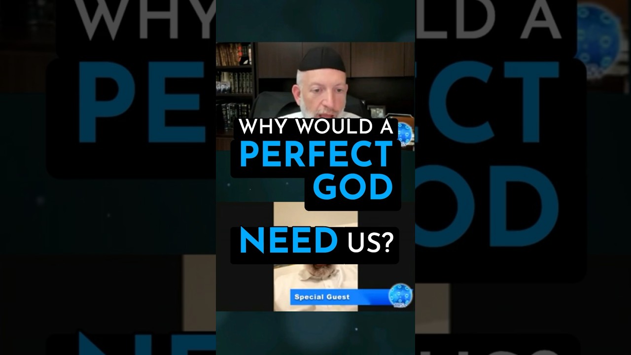 Here's what God NEEDS (ft. @RabbiYYJacobson)