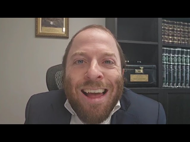 CONNECTING TO TISHA B'AV  NOT JUST STEERING THROUGH THE MOTIONS OF THE DAY - Rabbi Nachum Scheiner