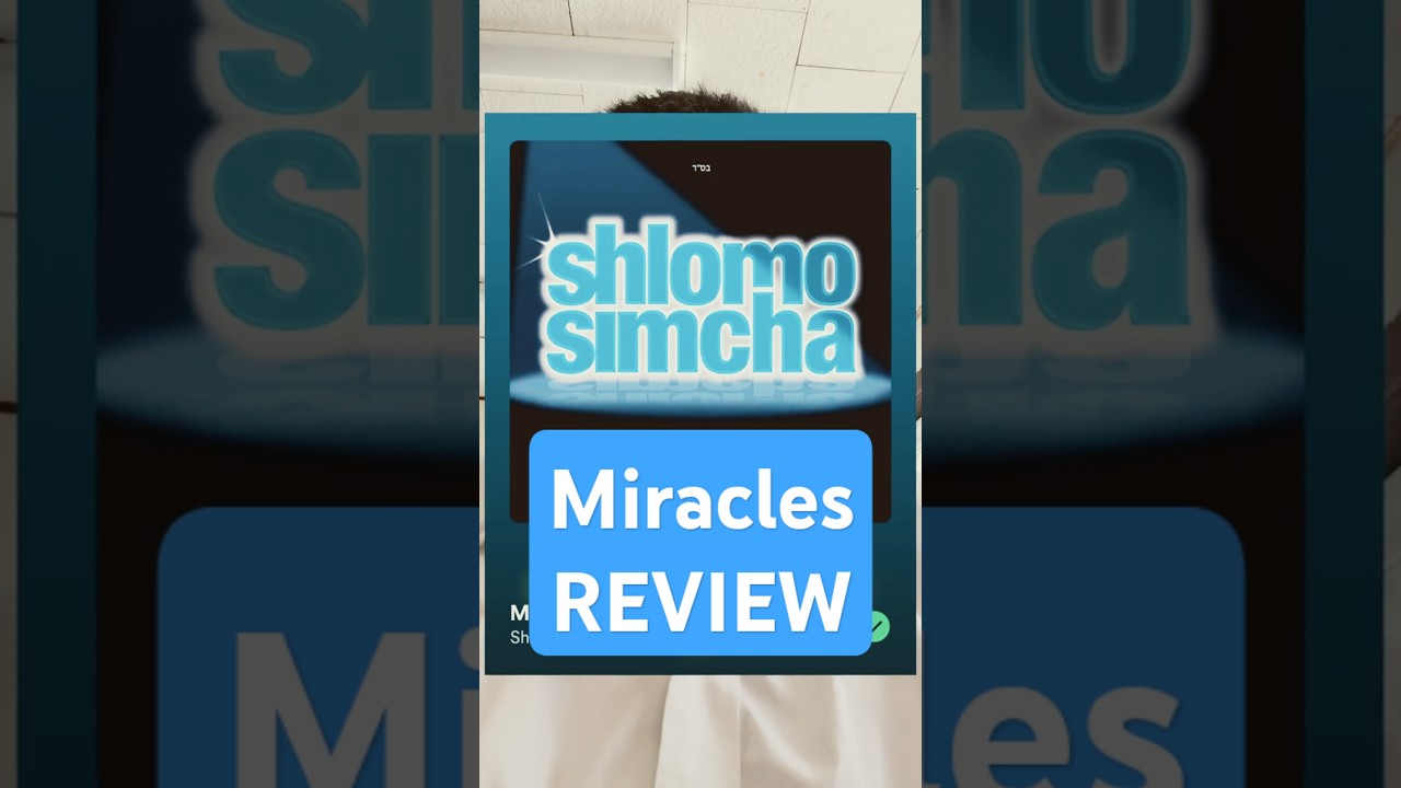 Miracles REVIEW #jewishmusic #moshiach #shlomo #miracles #blew #mymind @shlomo-simcha