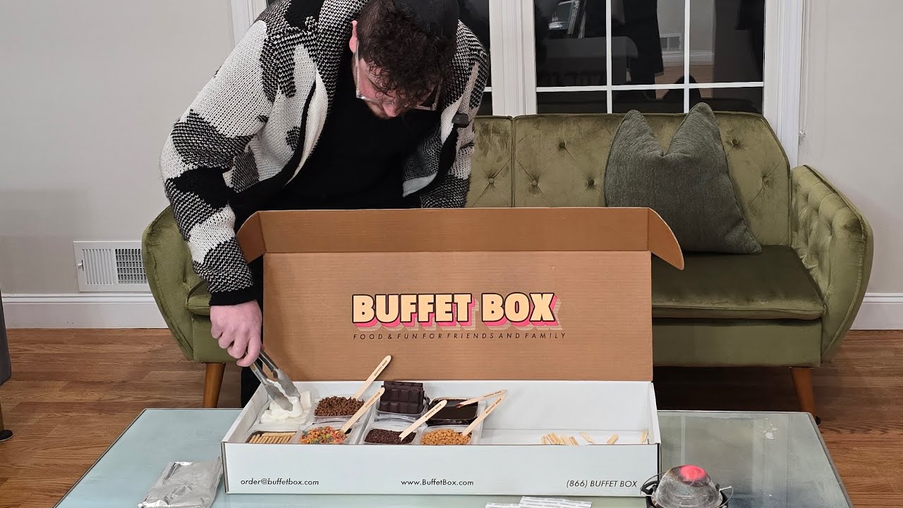 Bring camping into your dining room with BuffetBox's S'mores Box!