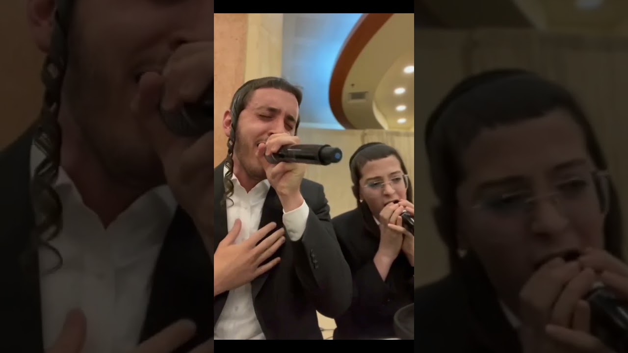 בחור הפלא בנצי קלצקין עם שמוליק סוכות מקהלת נשמה באולמי בית ישראל (ווקאלי)