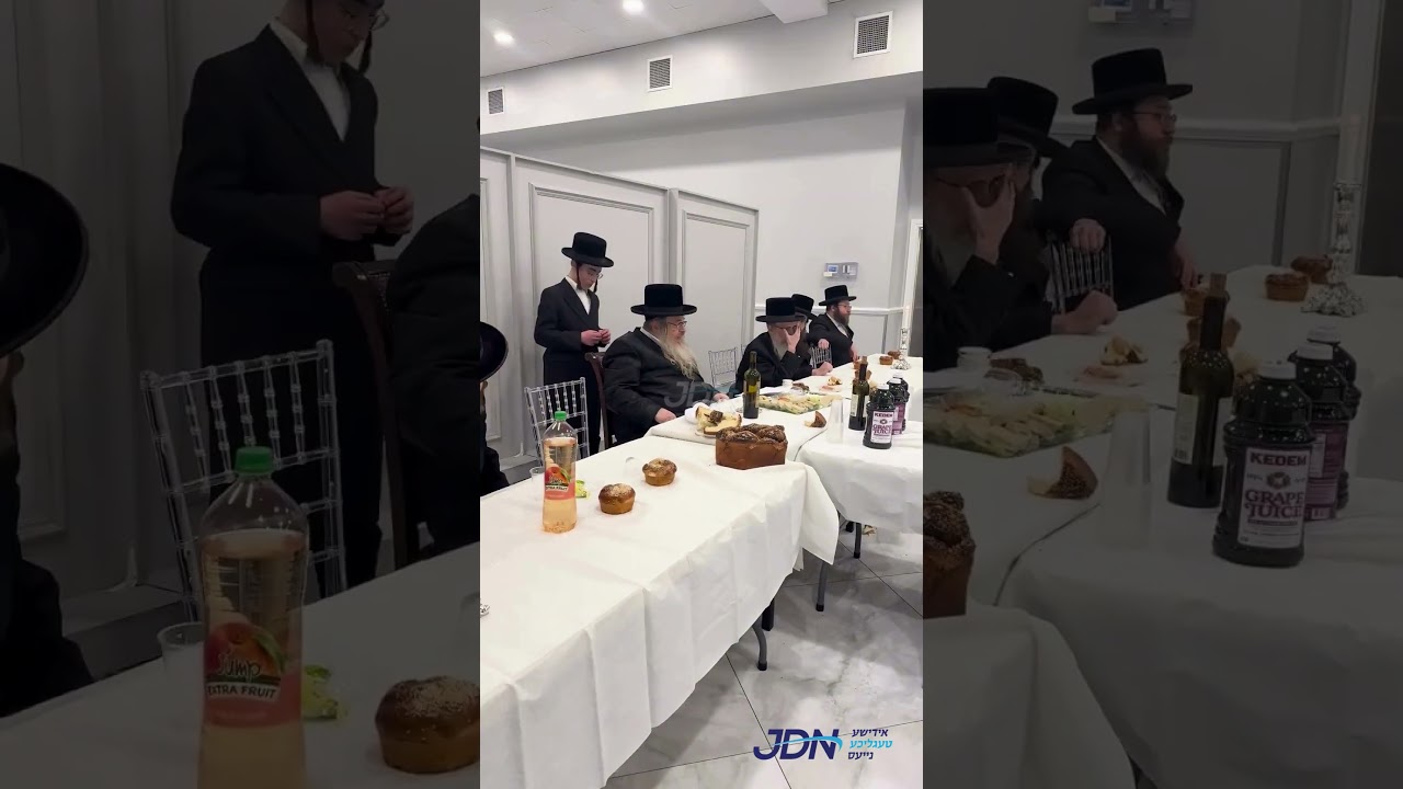 יארצייט פון הרה"ק רבי שלום משאץ זי"ע ביי נכדו האדמו"ר משאץ מאנטריאל