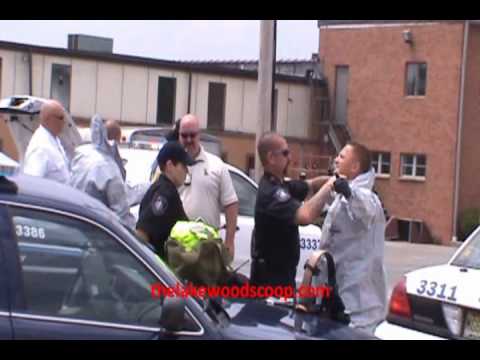 Bomb Squad, Hazmat, State Police, FBI, LPD, LFD, LFA, EMS,Hatzolah At Bomb Scare