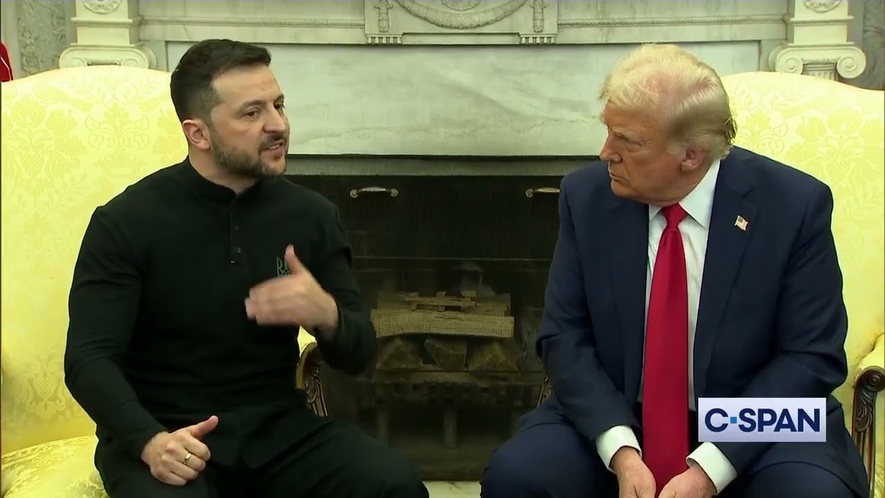 Watch Full Heated Exchange between Trump and Zelenskyy in Oval Office