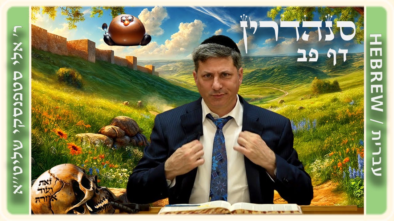 מרכז דף יומי - סנהדרין דף פב. - ר' אלי סטפנסקי שליט"א