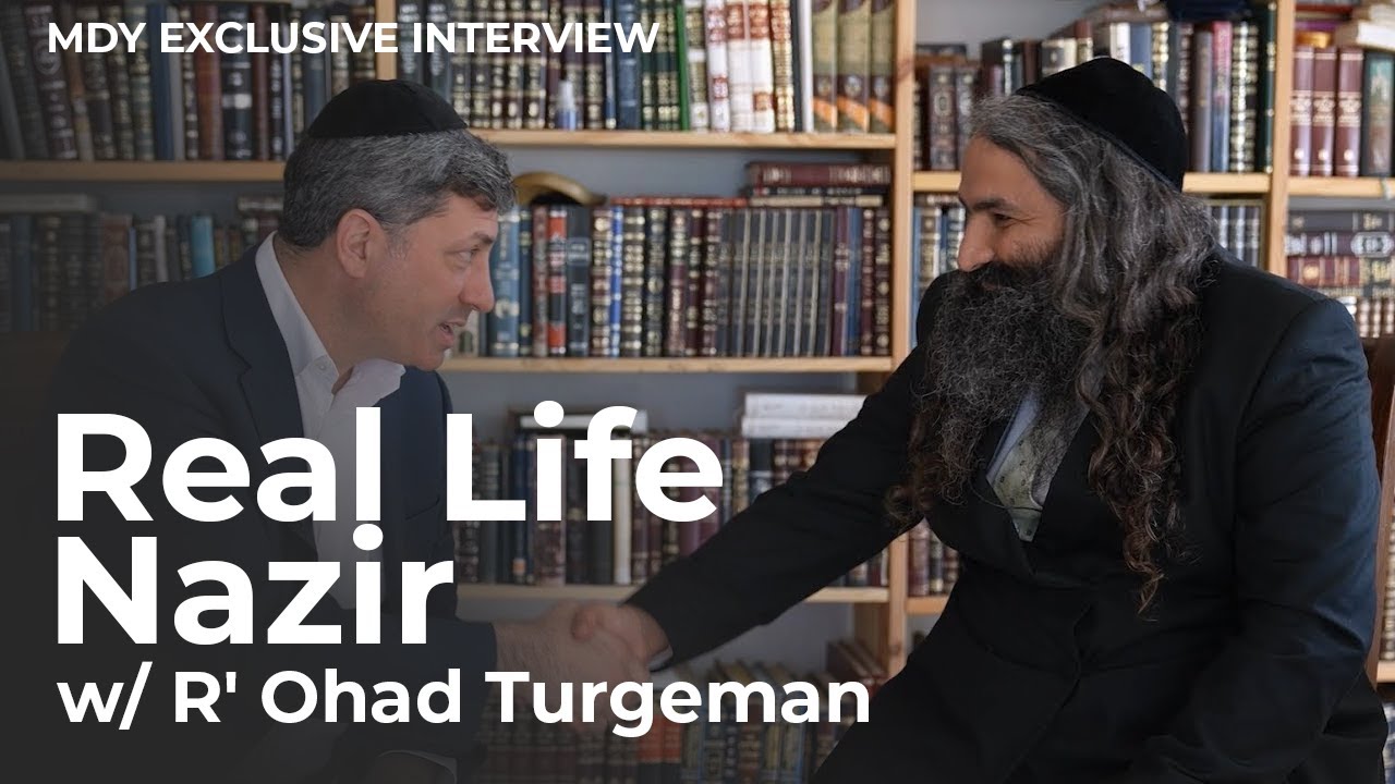 EXCLUSIVE INTERVIEW: "The Real Live Nazir" R' Eli Stefansky speaks to the Nazir, R' Ohad Turgeman