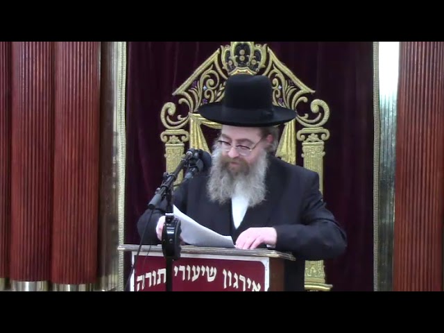 כי בחפזון יצאת מארץ מצרים - ר' אלעזר ברוך באלד שליט"א