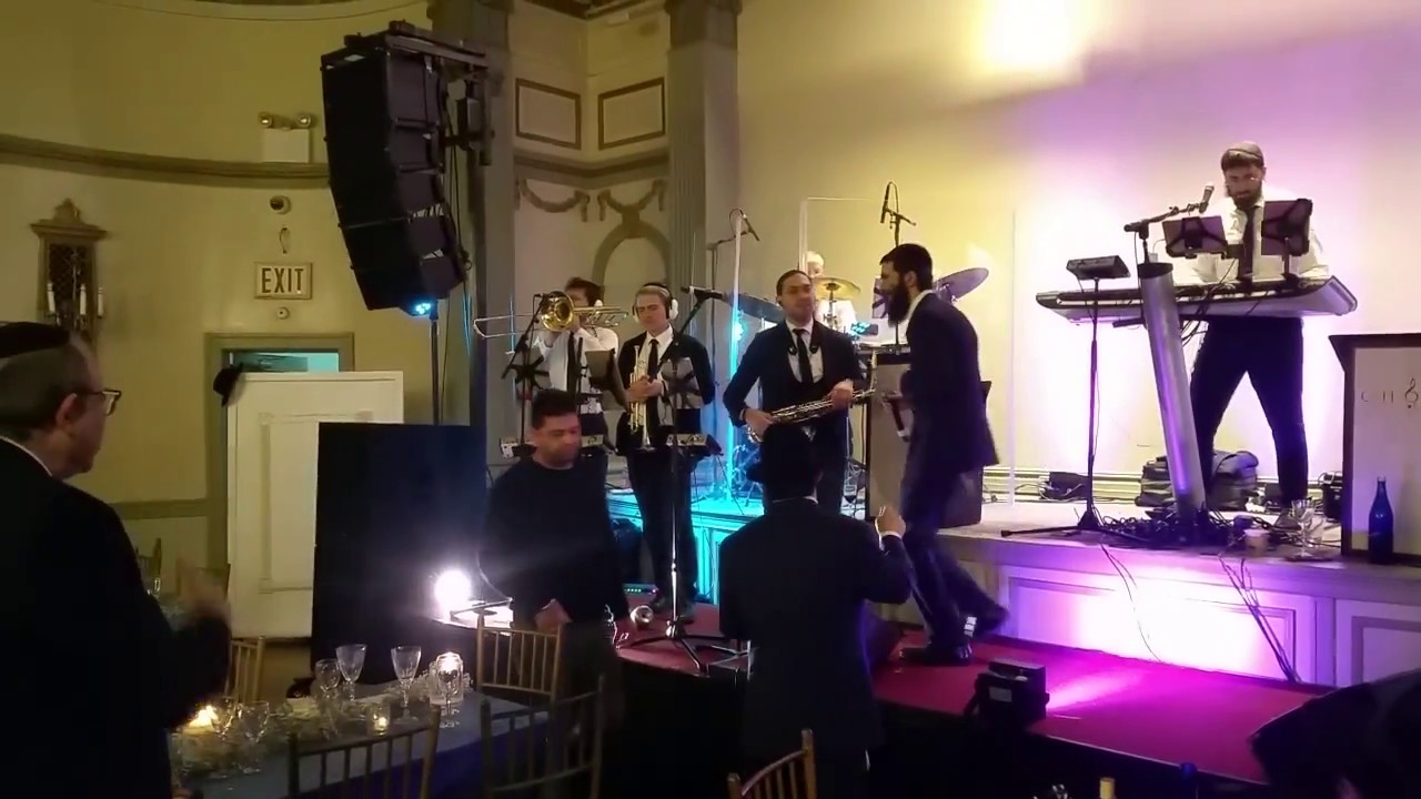 Eli Marcus at Avrohom Fried wedding,