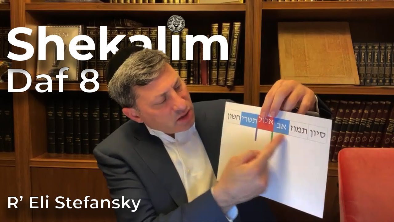 Daf Yomi Shekalim Daf 08 by R’ Eli Stefansky