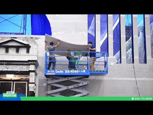 Ongoing Revamping of the Mizrach Wall in Bhm"d Hagude