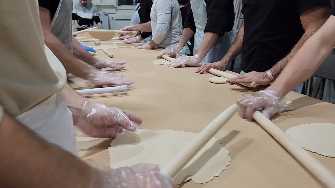 Matzah On Chanukah?! Yes! Gluten-Free Oat Matzah Tour at Lakewood Matzah Bakery!